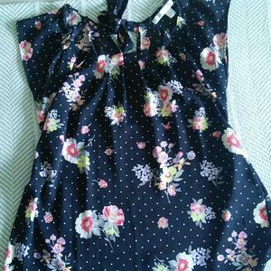 Lauren Conrad xs top tie back